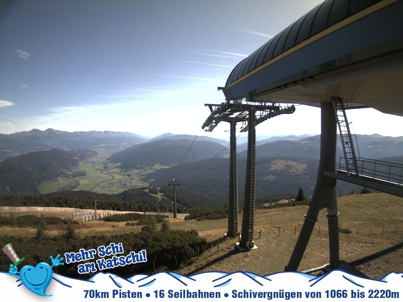 Archiv Foto Webcam Silverjet am Katschberg/Aineck