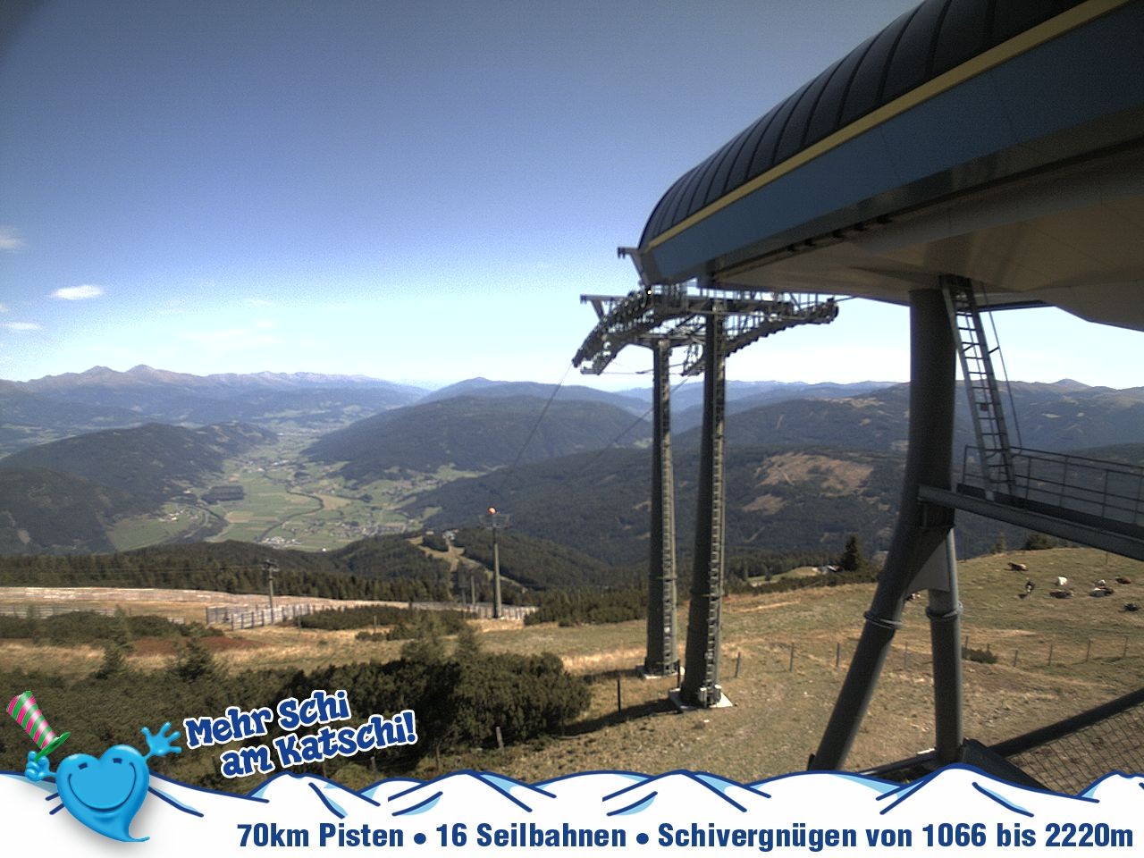Archiv Foto Webcam Silverjet am Katschberg/Aineck