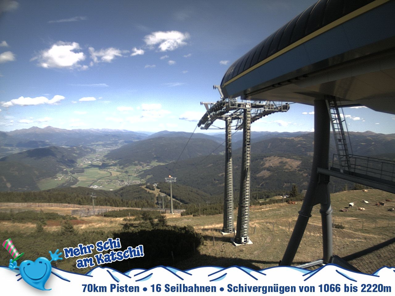 Archiv Foto Webcam Silverjet am Katschberg/Aineck
