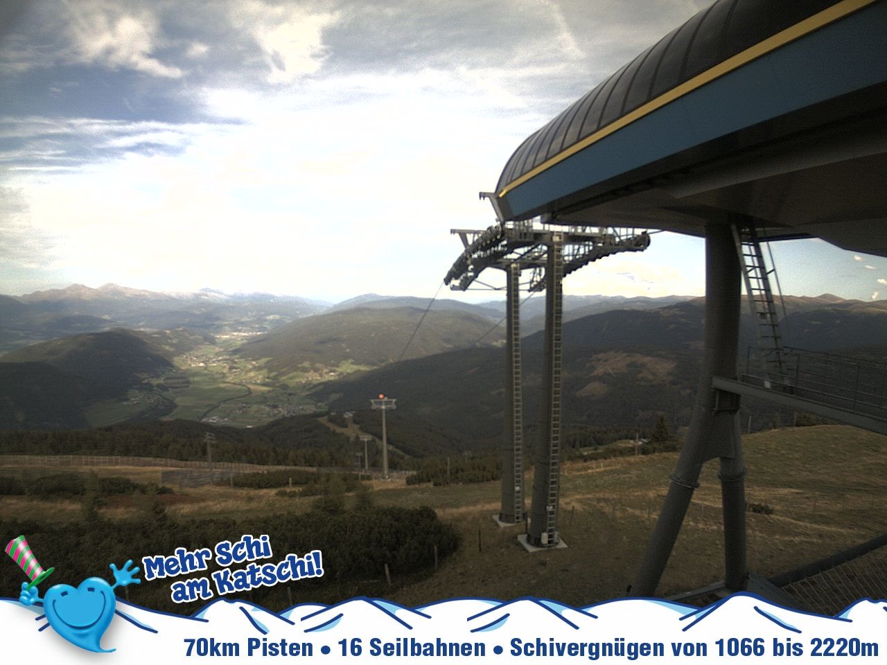 Archiv Foto Webcam Silverjet am Katschberg/Aineck