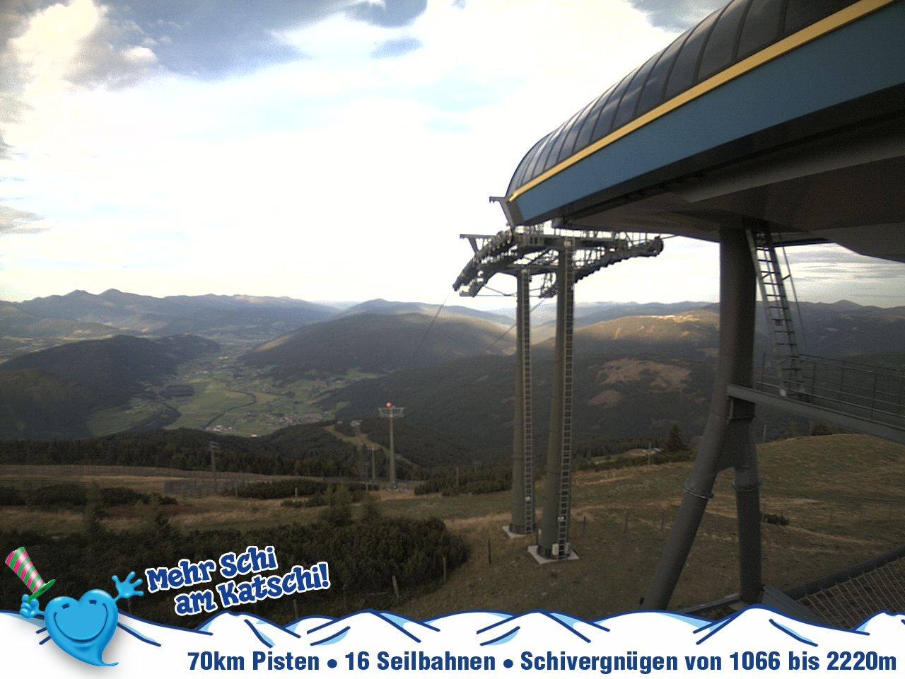 Archiv Foto Webcam Silverjet am Katschberg/Aineck