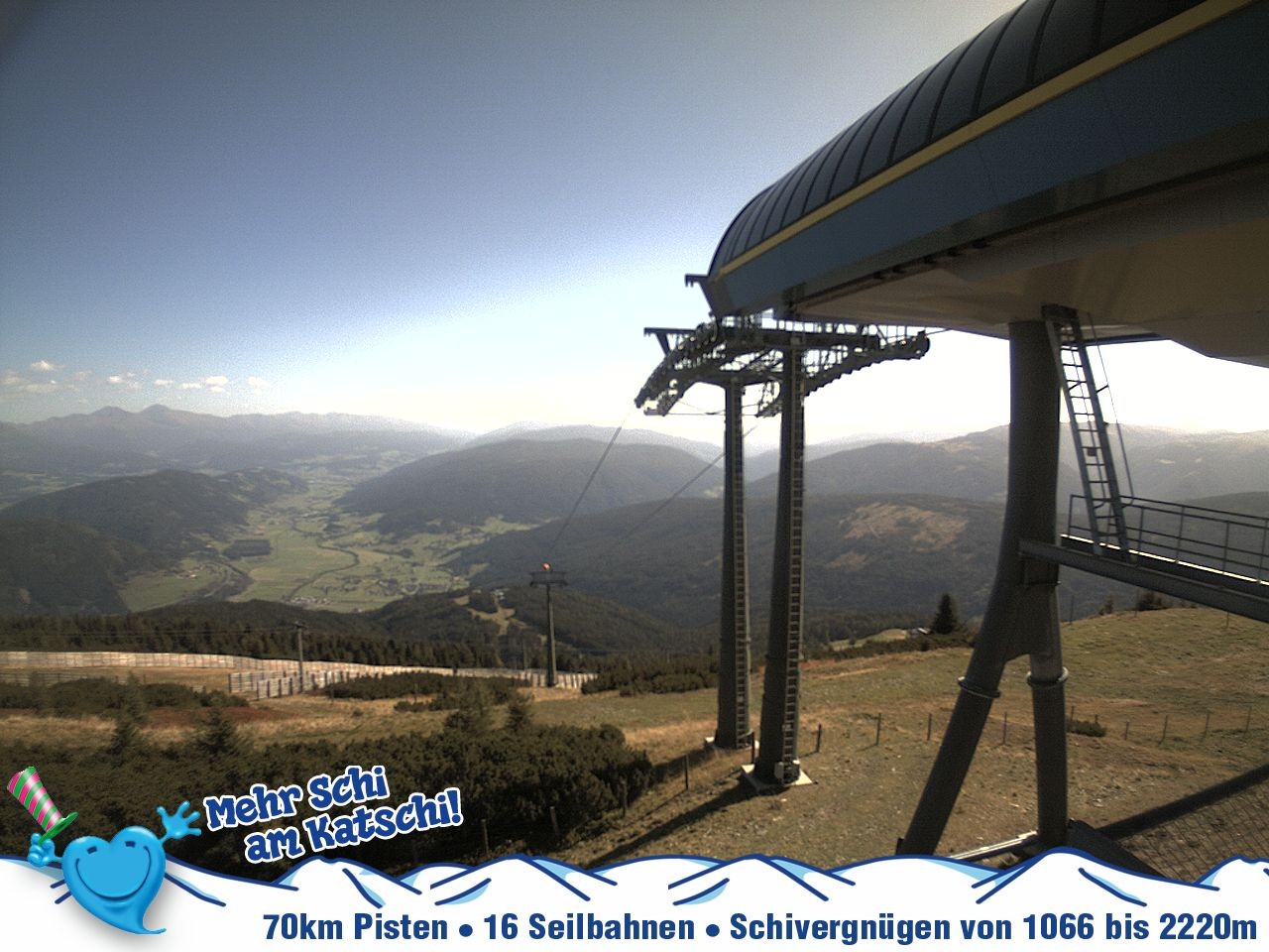 Archiv Foto Webcam Silverjet am Katschberg/Aineck