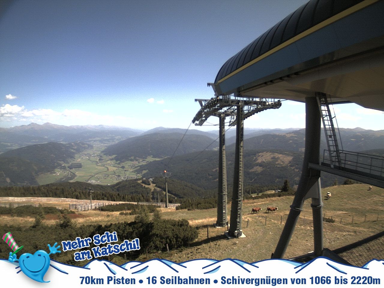 Archiv Foto Webcam Silverjet am Katschberg/Aineck
