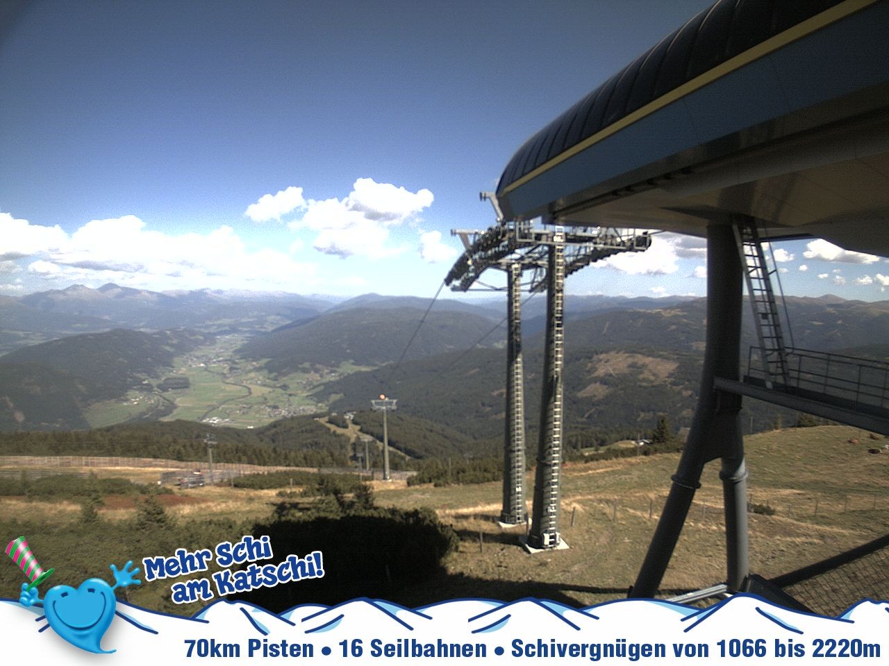 Archiv Foto Webcam Silverjet am Katschberg/Aineck