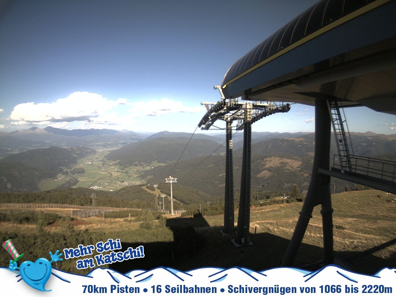 Archiv Foto Webcam Silverjet am Katschberg/Aineck
