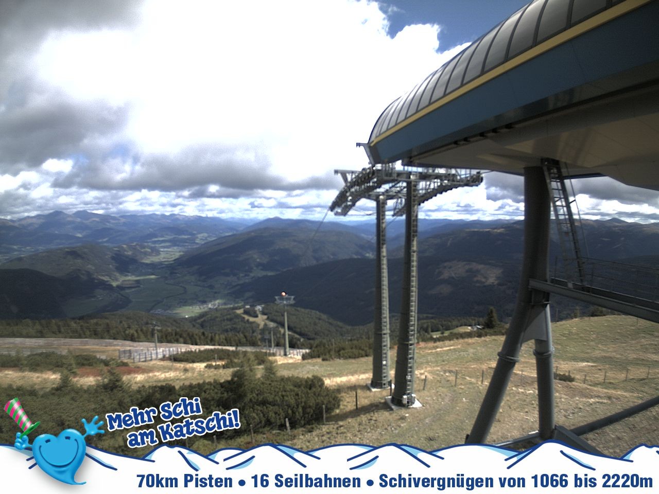 Archiv Foto Webcam Silverjet am Katschberg/Aineck