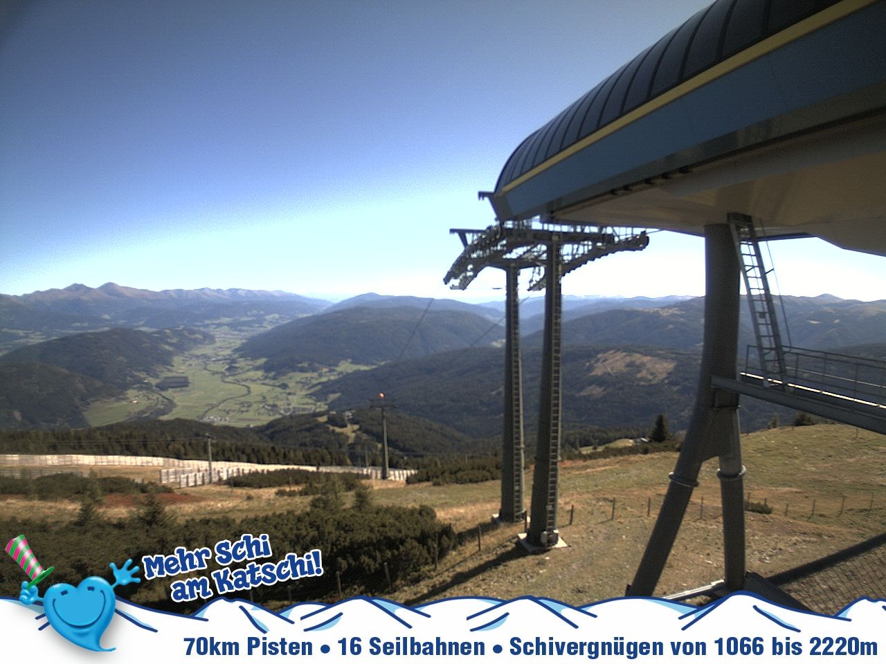 Archiv Foto Webcam Silverjet am Katschberg/Aineck