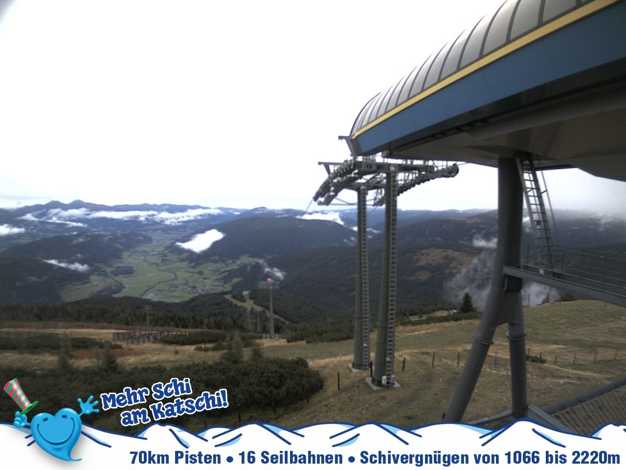 Archiv Foto Webcam Silverjet am Katschberg/Aineck