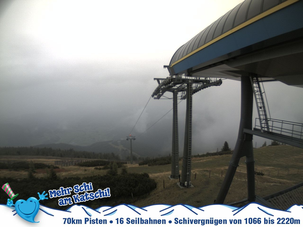 Archiv Foto Webcam Silverjet am Katschberg/Aineck