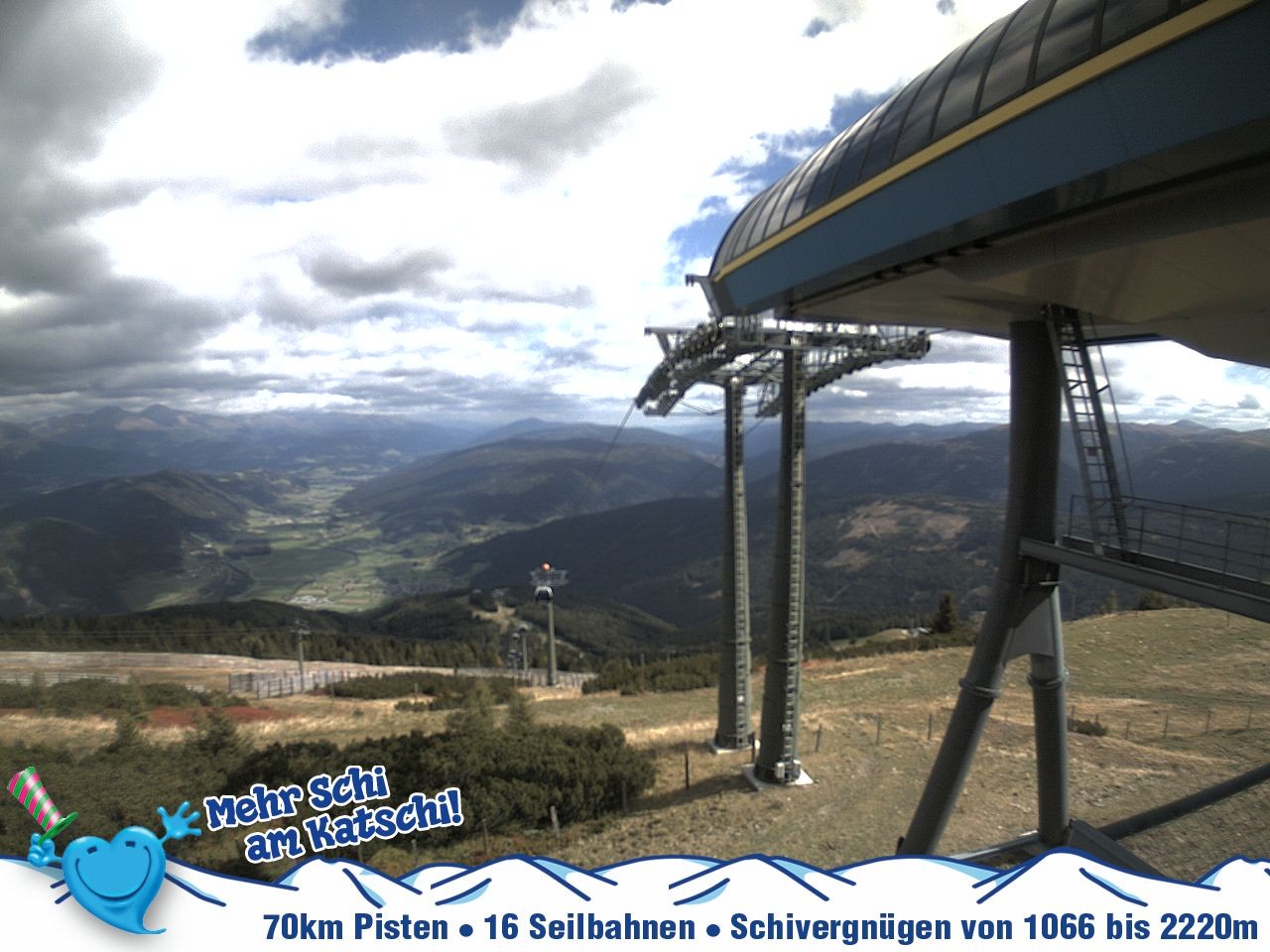 Archiv Foto Webcam Silverjet am Katschberg/Aineck