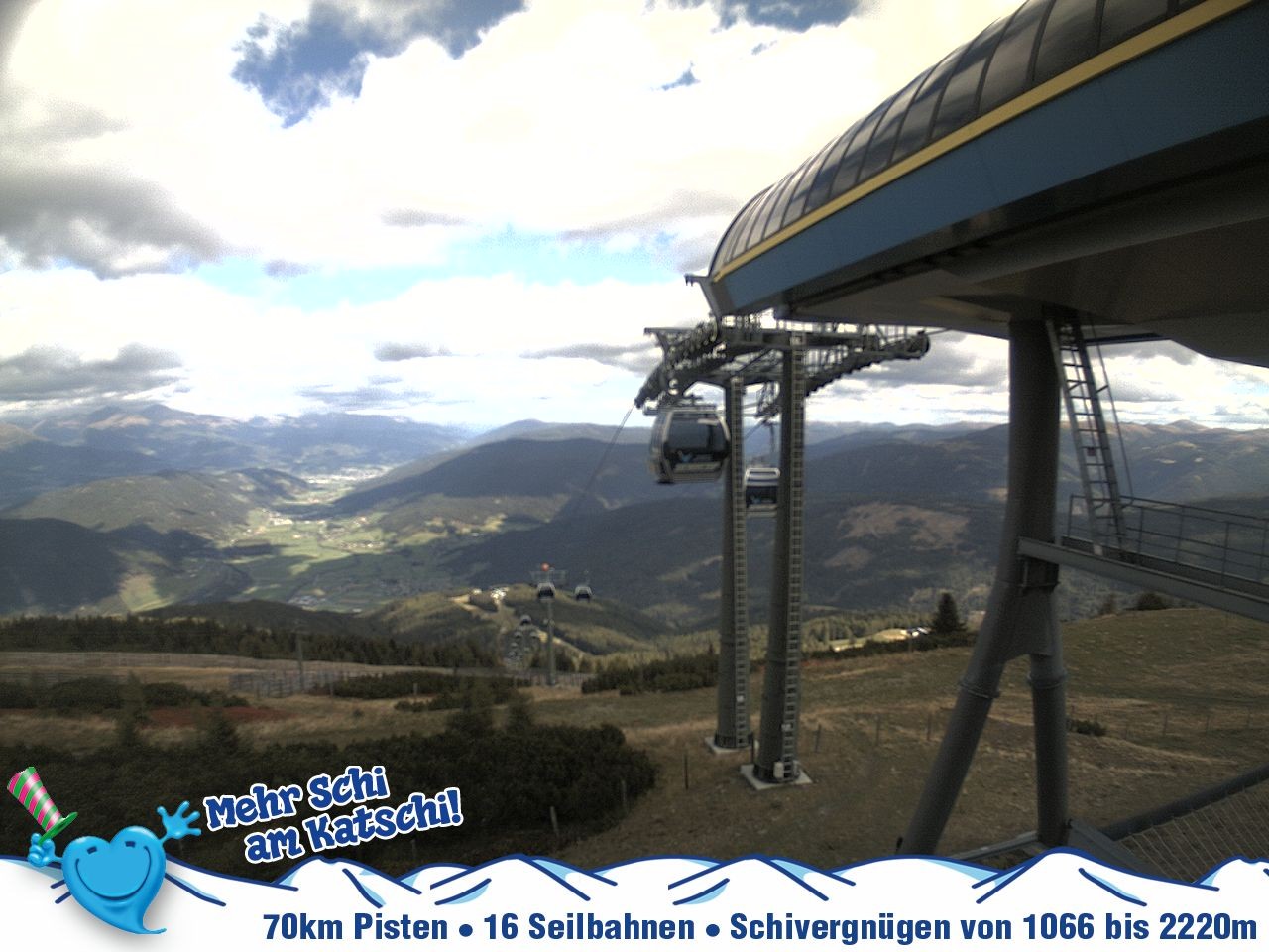 Archiv Foto Webcam Silverjet am Katschberg/Aineck
