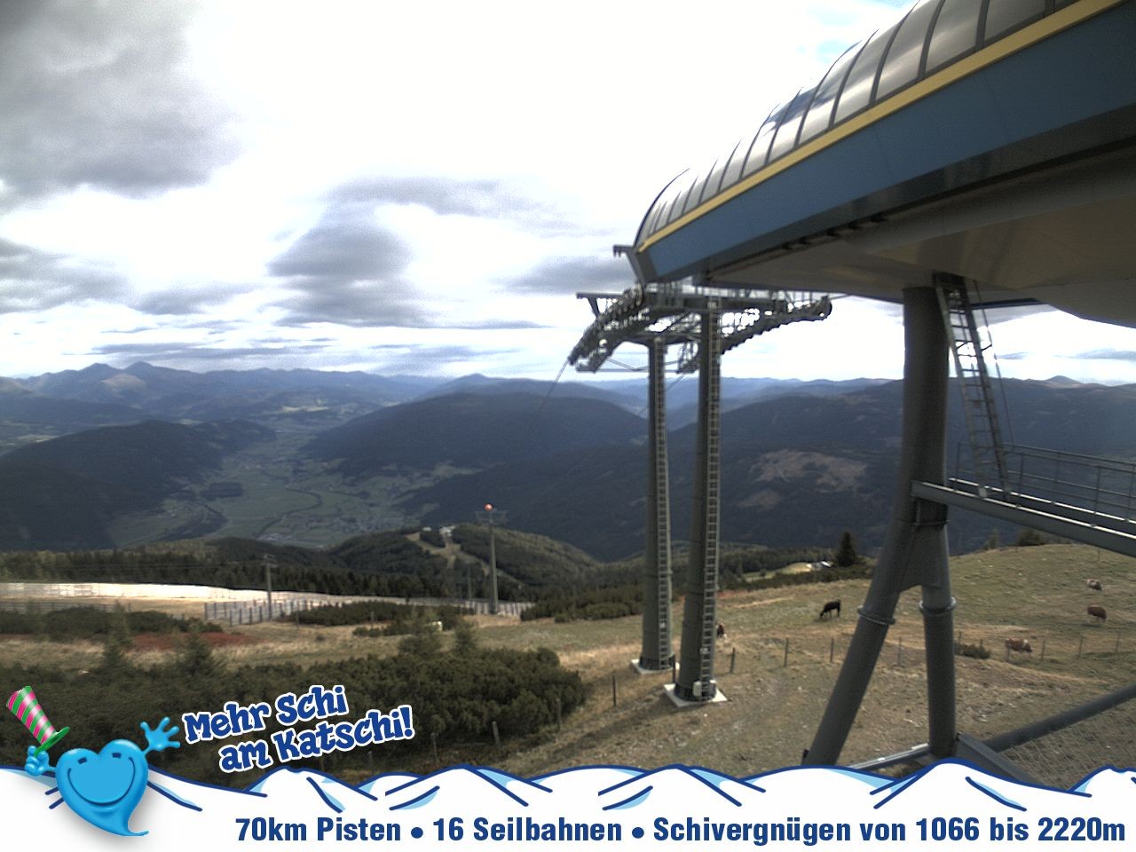 Archiv Foto Webcam Silverjet am Katschberg/Aineck