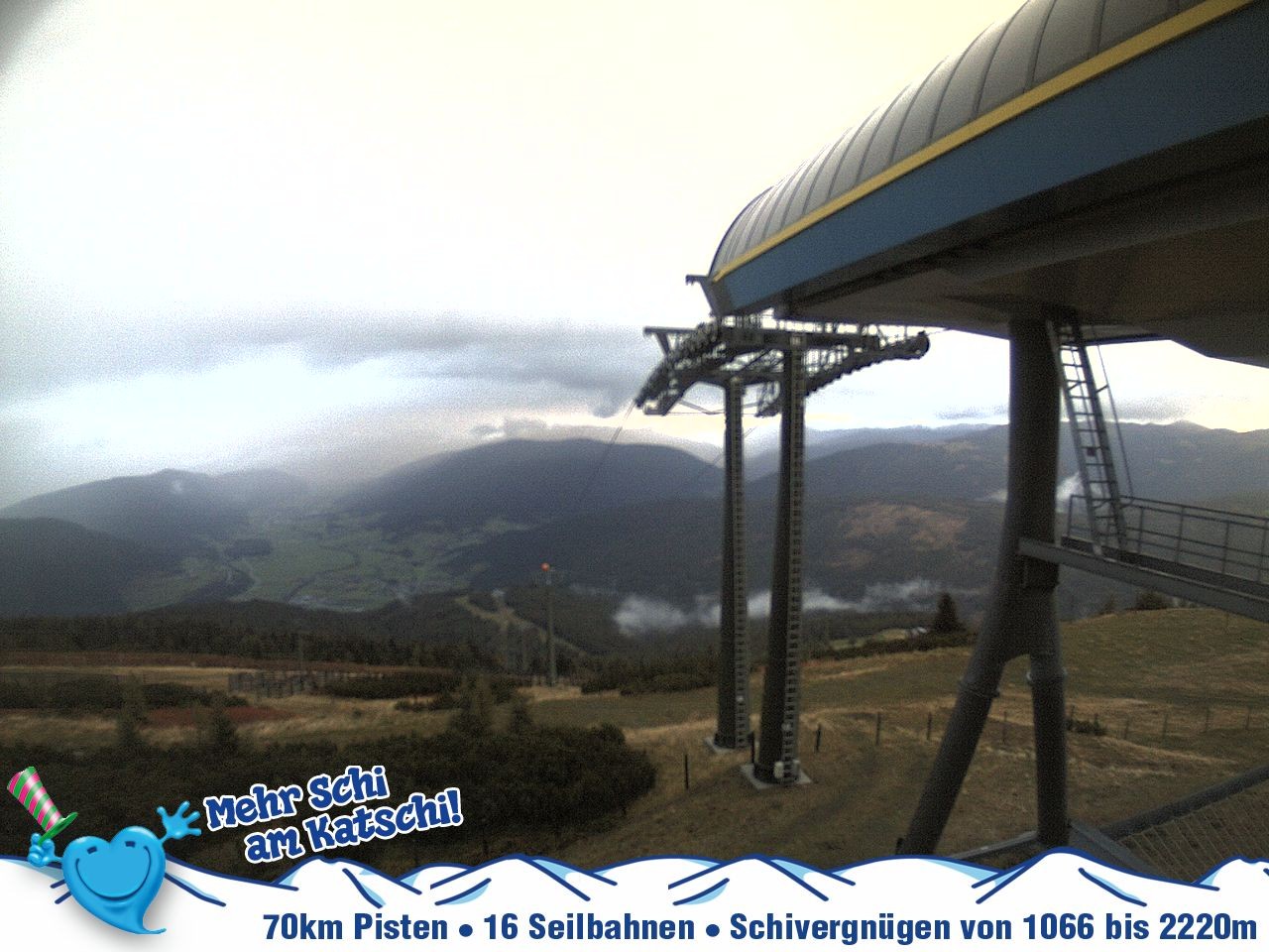 Archiv Foto Webcam Silverjet am Katschberg/Aineck