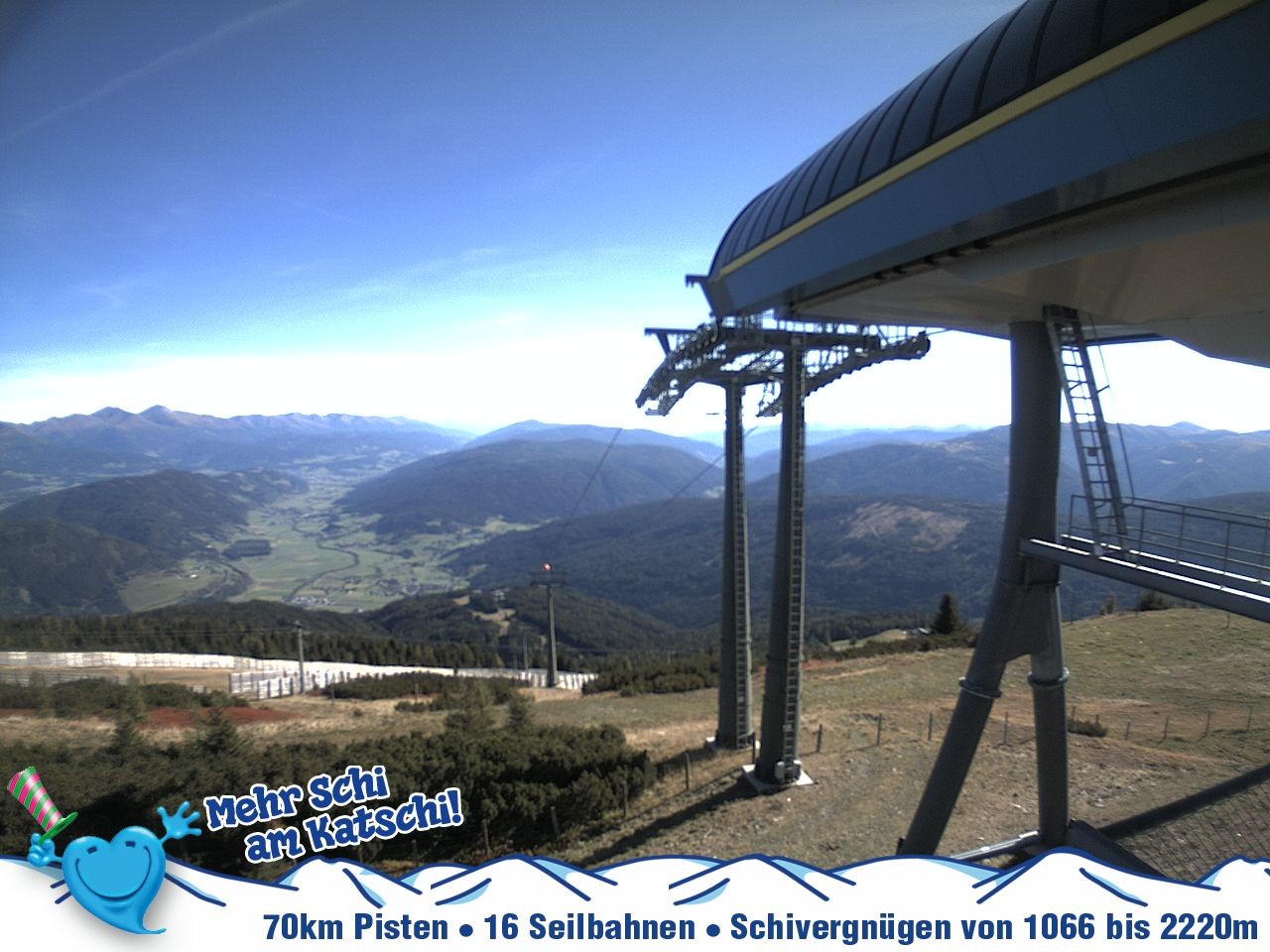Archiv Foto Webcam Silverjet am Katschberg/Aineck