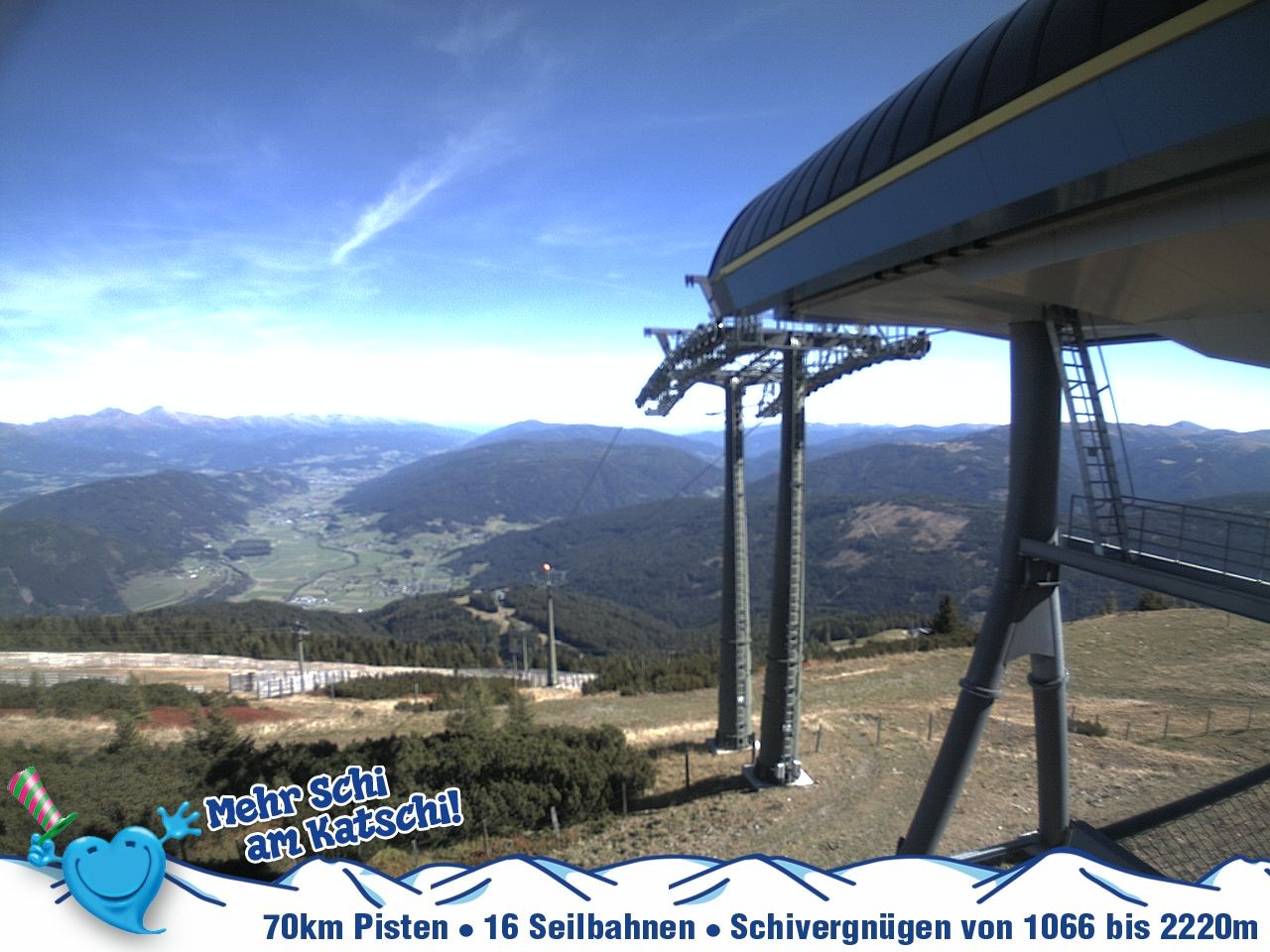 Archiv Foto Webcam Silverjet am Katschberg/Aineck