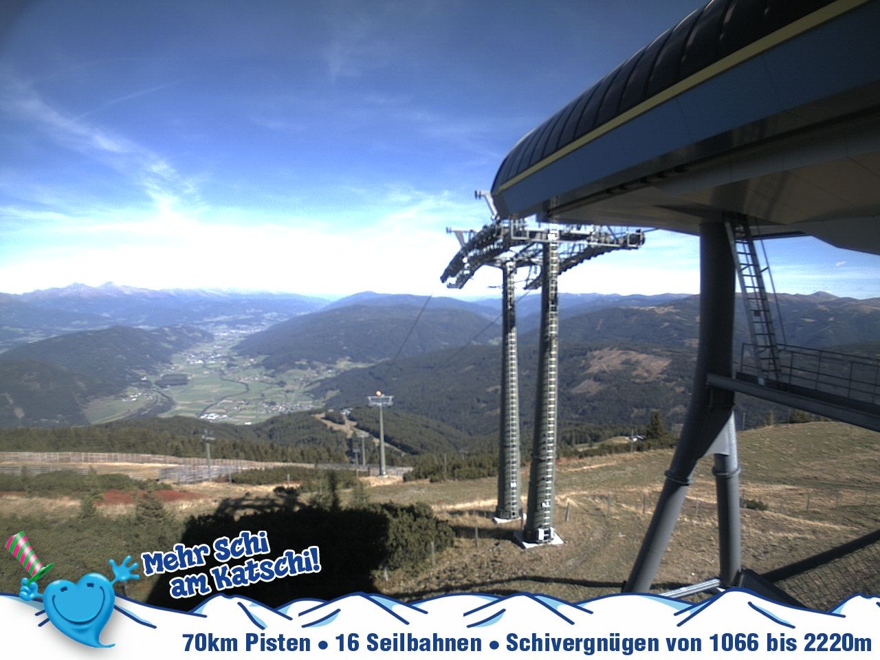 Archiv Foto Webcam Silverjet am Katschberg/Aineck