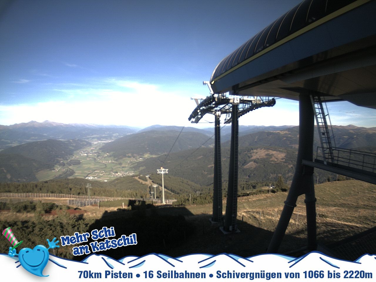 Archiv Foto Webcam Silverjet am Katschberg/Aineck