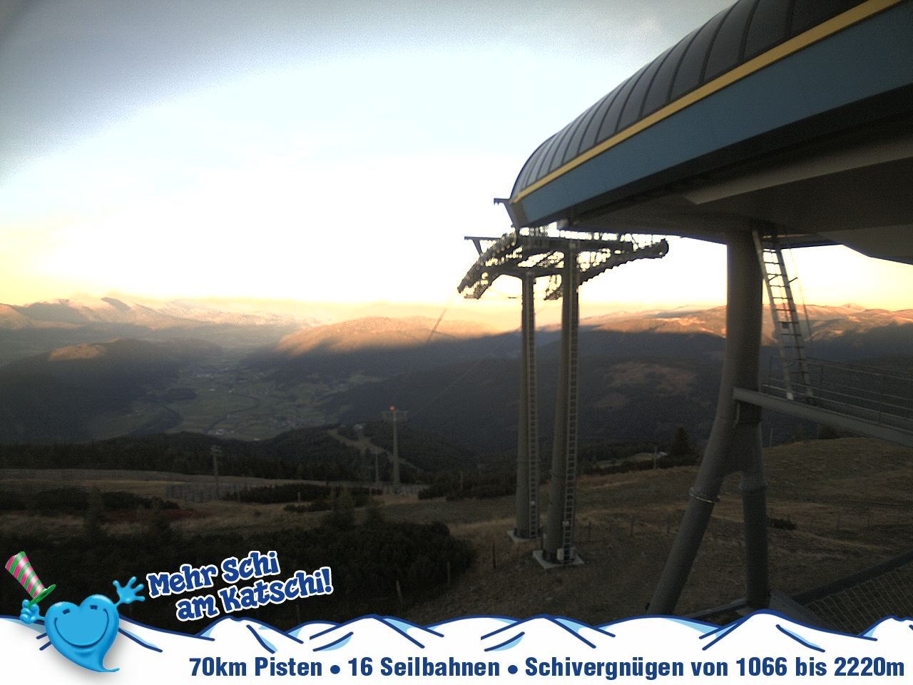 Archiv Foto Webcam Silverjet am Katschberg/Aineck