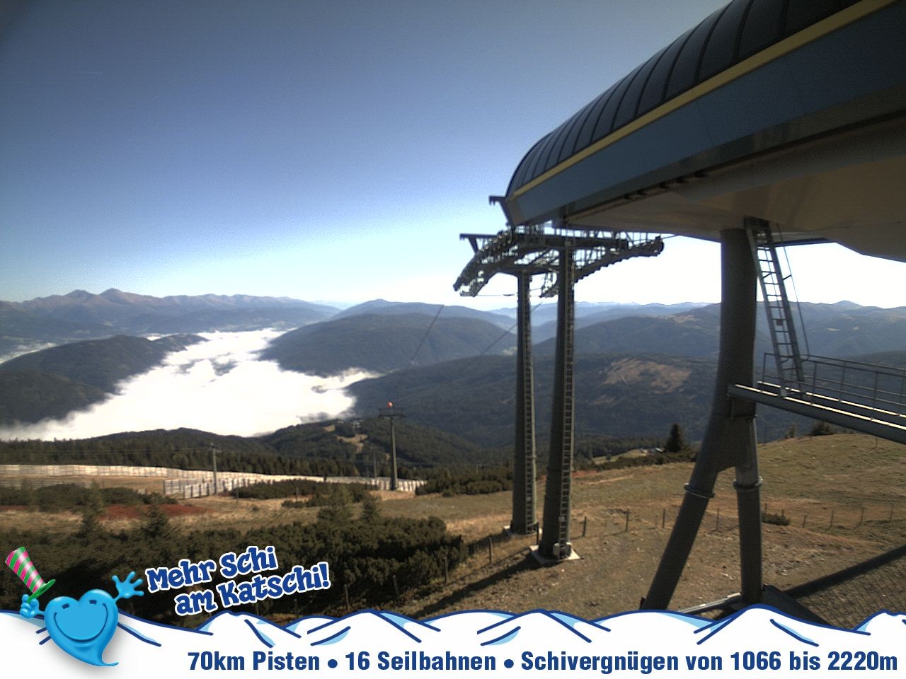 Archiv Foto Webcam Silverjet am Katschberg/Aineck
