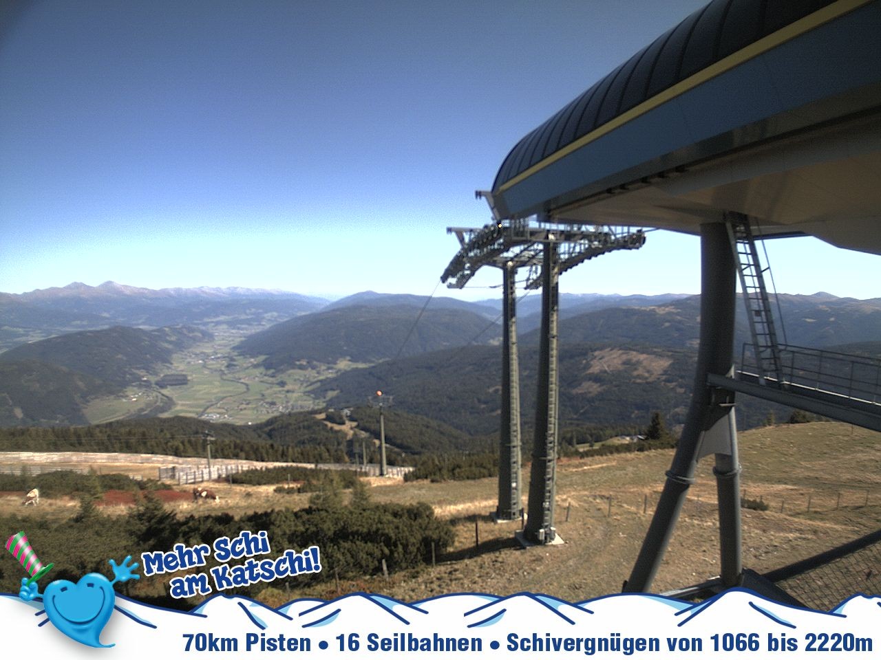 Archiv Foto Webcam Silverjet am Katschberg/Aineck