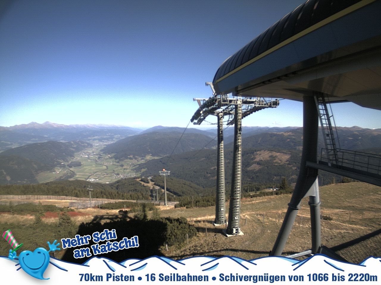 Archiv Foto Webcam Silverjet am Katschberg/Aineck