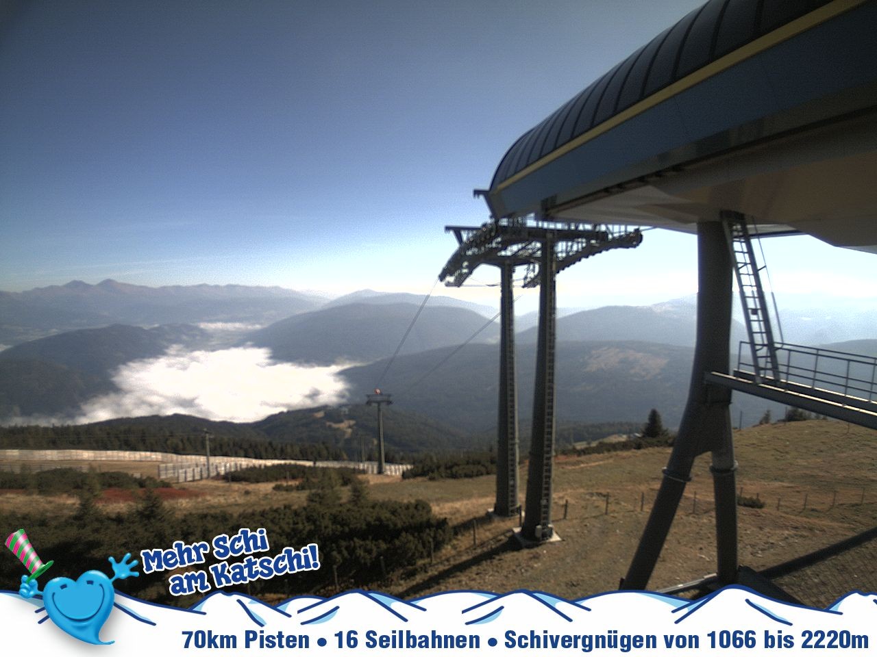 Archiv Foto Webcam Silverjet am Katschberg/Aineck