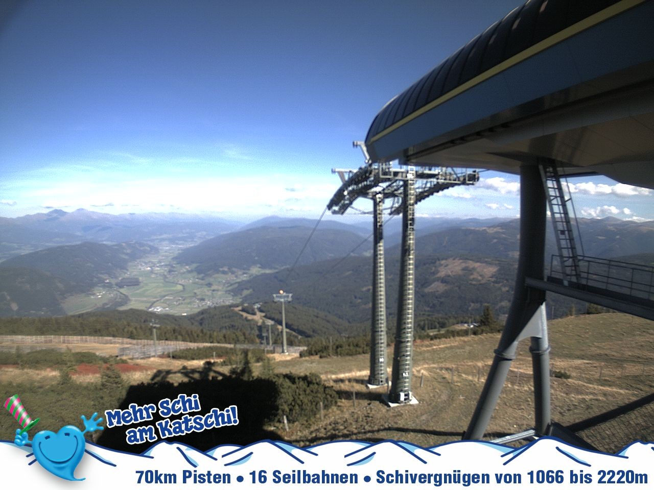 Archiv Foto Webcam Silverjet am Katschberg/Aineck