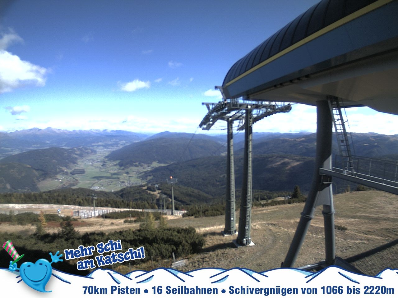 Archiv Foto Webcam Silverjet am Katschberg/Aineck