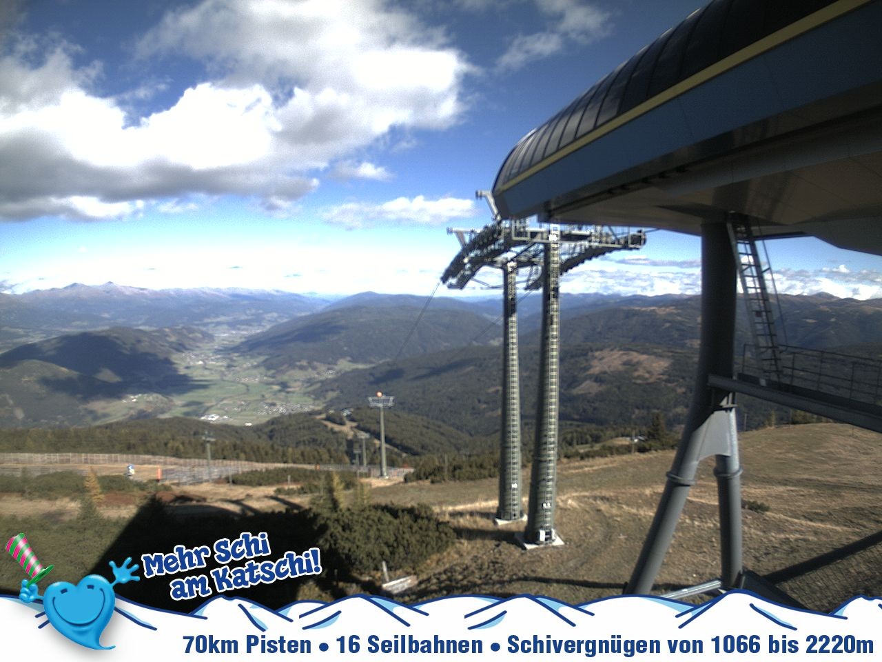 Archiv Foto Webcam Silverjet am Katschberg/Aineck