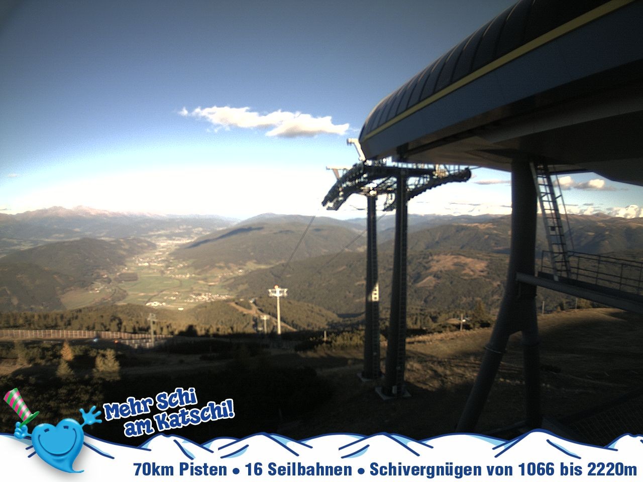 Archiv Foto Webcam Silverjet am Katschberg/Aineck