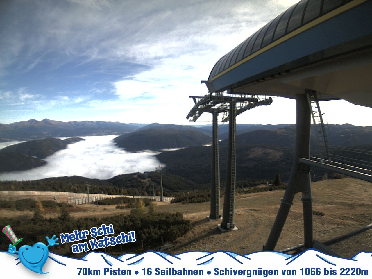Archiv Foto Webcam Silverjet am Katschberg/Aineck