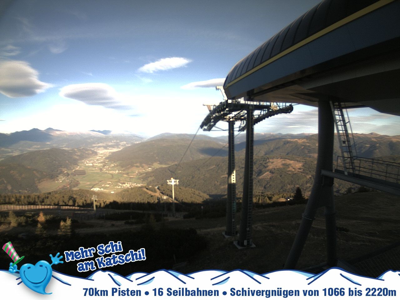 Archiv Foto Webcam Silverjet am Katschberg/Aineck