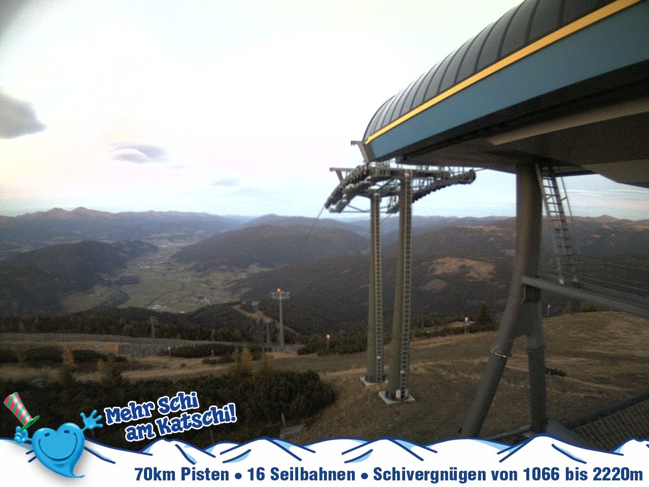 Archiv Foto Webcam Silverjet am Katschberg/Aineck