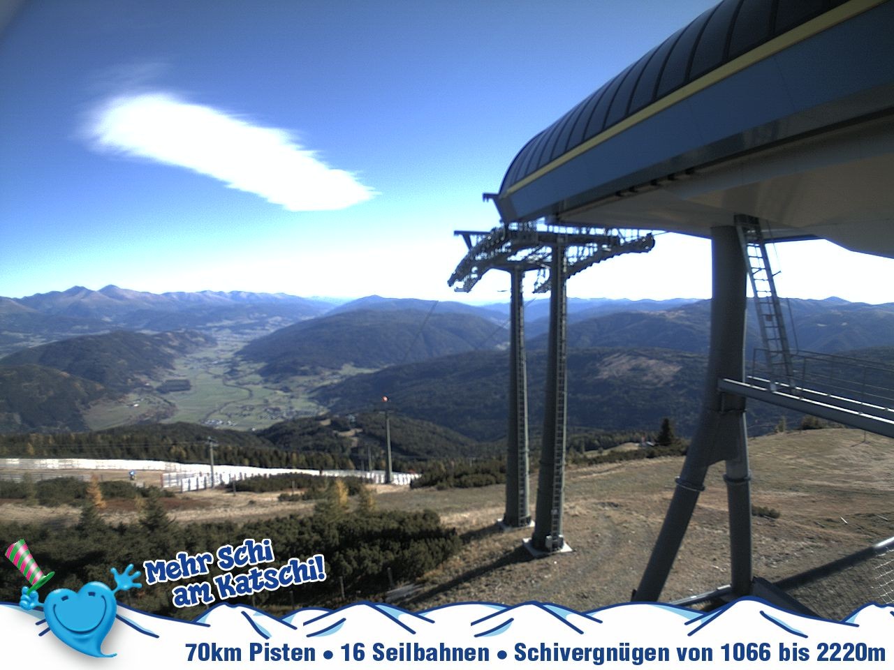 Archived image Webcam Silverjet, Katschberg