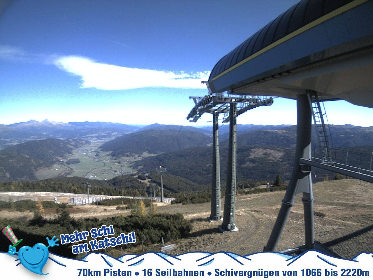 Archived image Webcam Silverjet, Katschberg