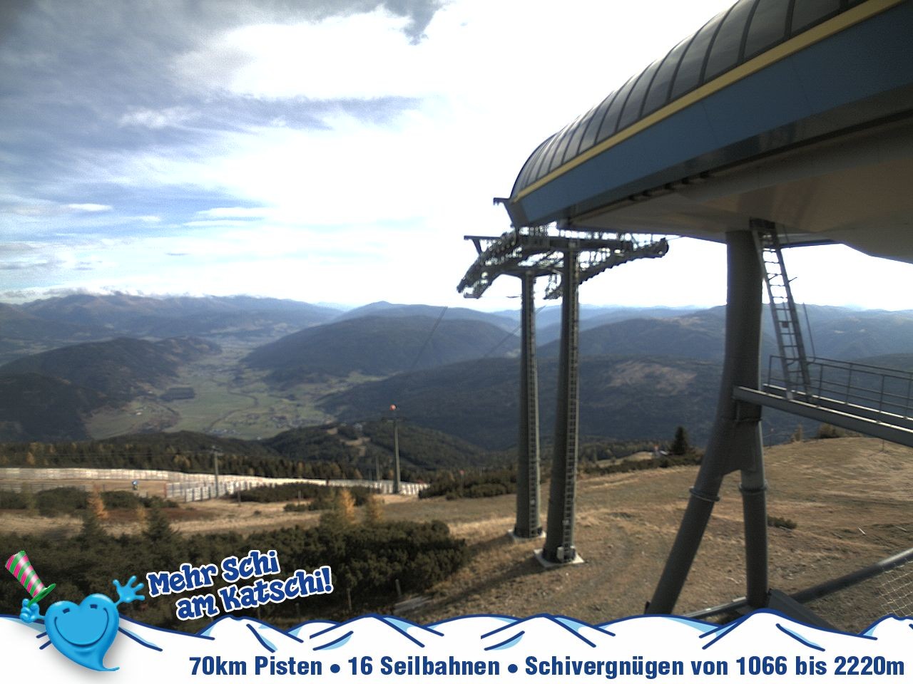 Archiv Foto Webcam Silverjet am Katschberg/Aineck