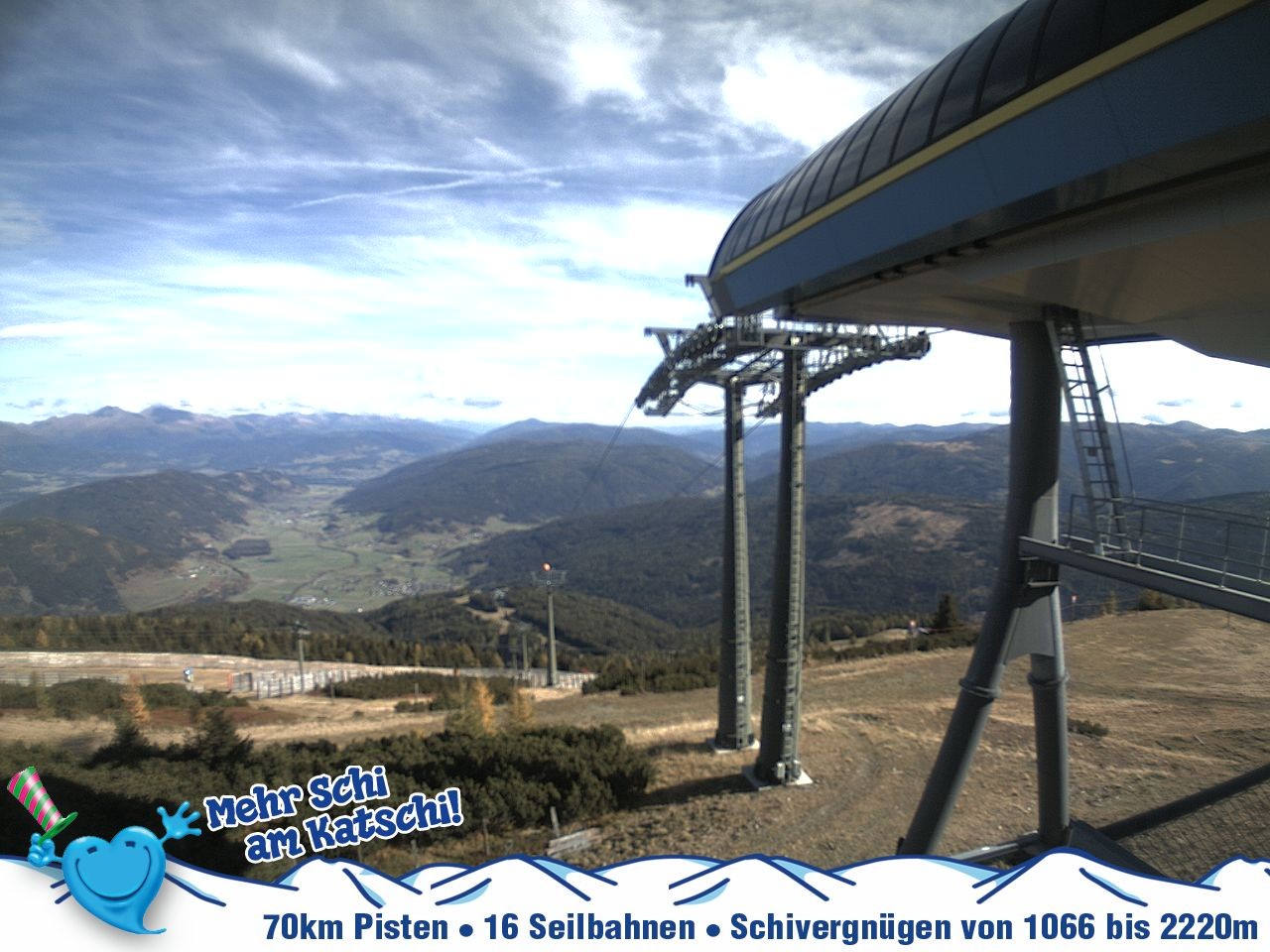 Archiv Foto Webcam Silverjet am Katschberg/Aineck