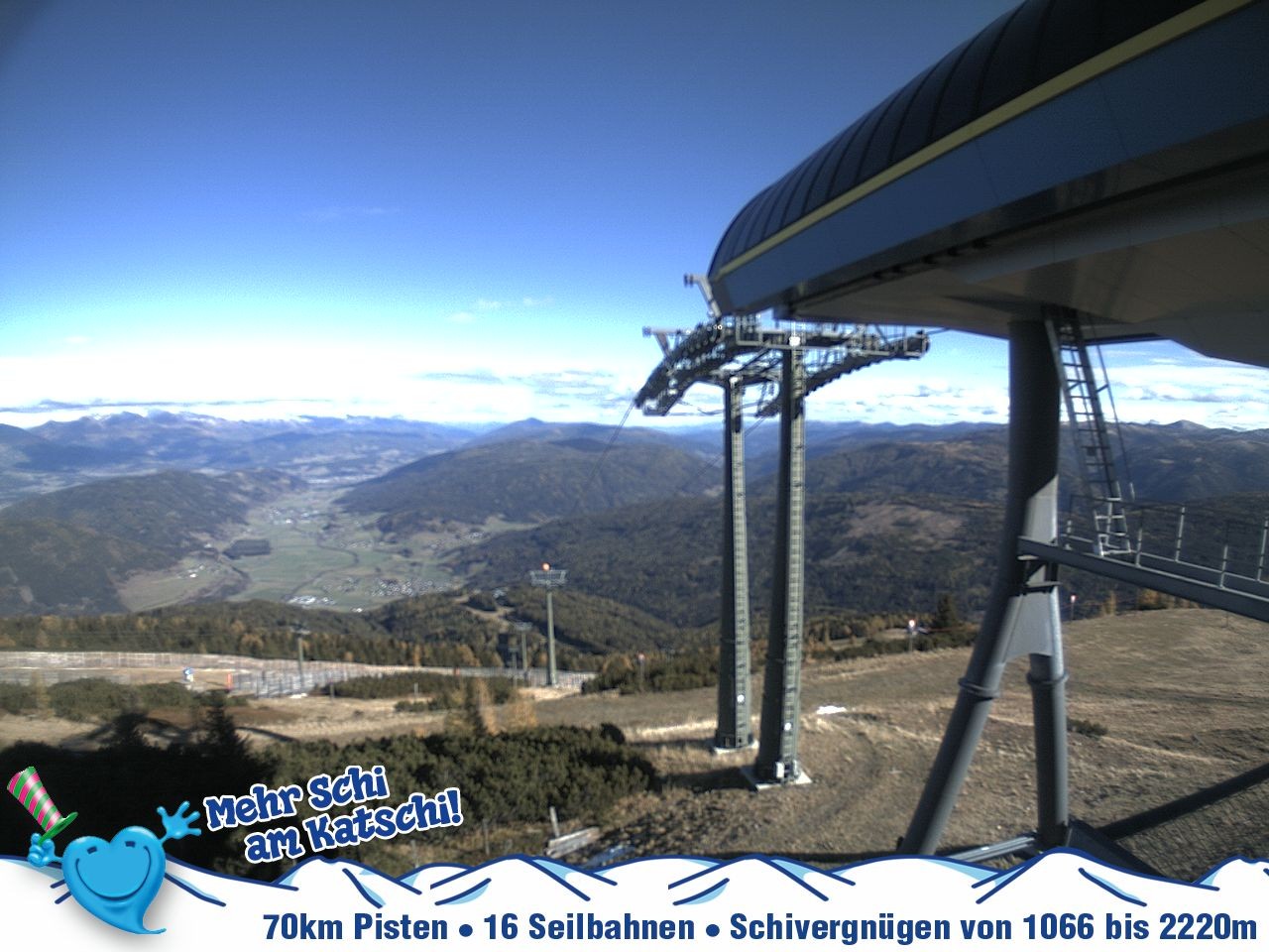 Archiv Foto Webcam Silverjet am Katschberg/Aineck