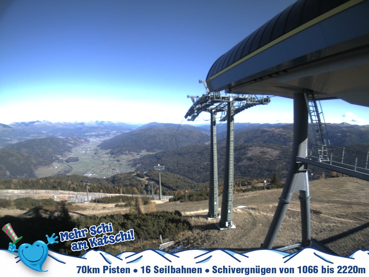 Archiv Foto Webcam Silverjet am Katschberg/Aineck