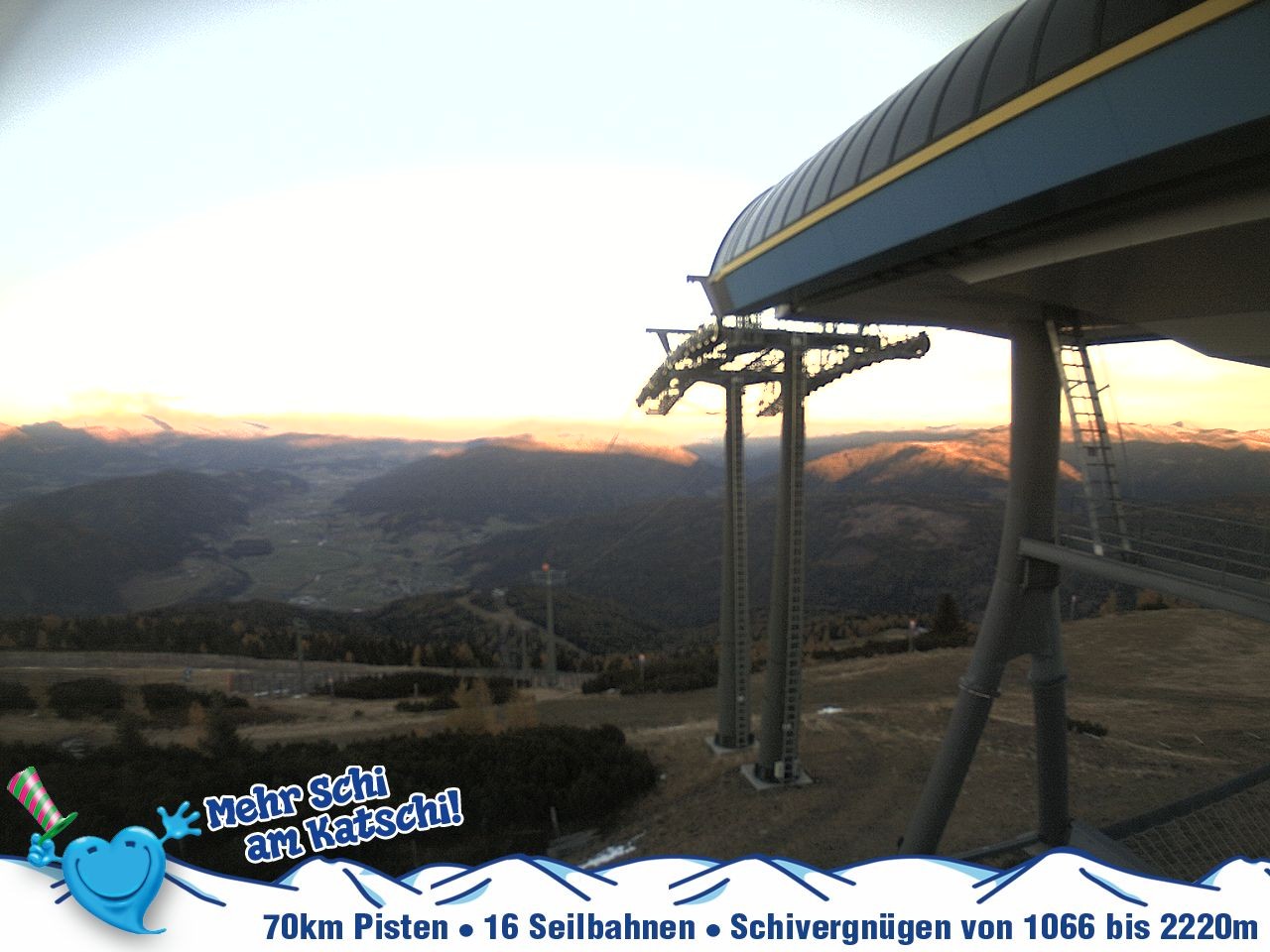 Archiv Foto Webcam Silverjet am Katschberg/Aineck