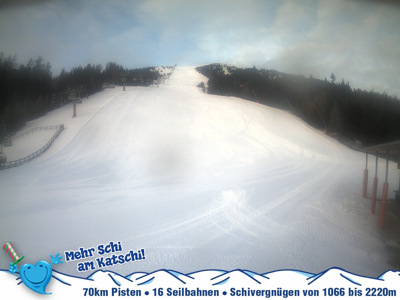 Archiv Foto Webcam Tschaneck Sessellift
