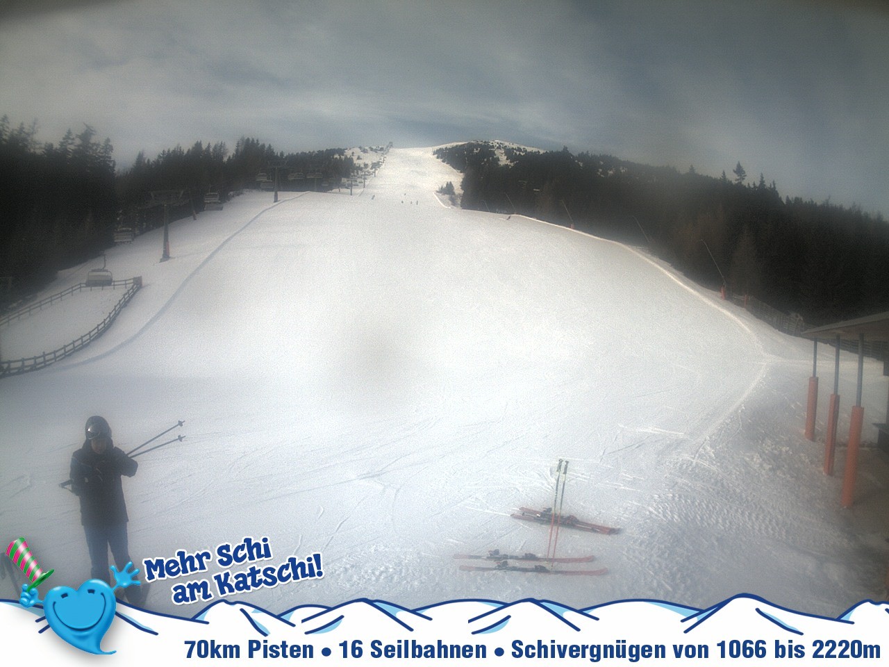 Archiv Foto Webcam Tschaneck Sessellift