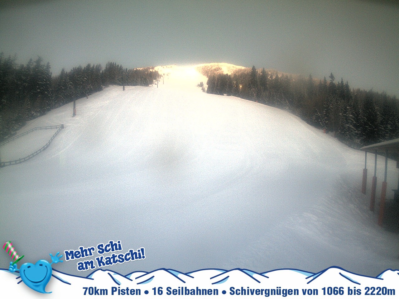 Archiv Foto Webcam Tschaneck Sessellift