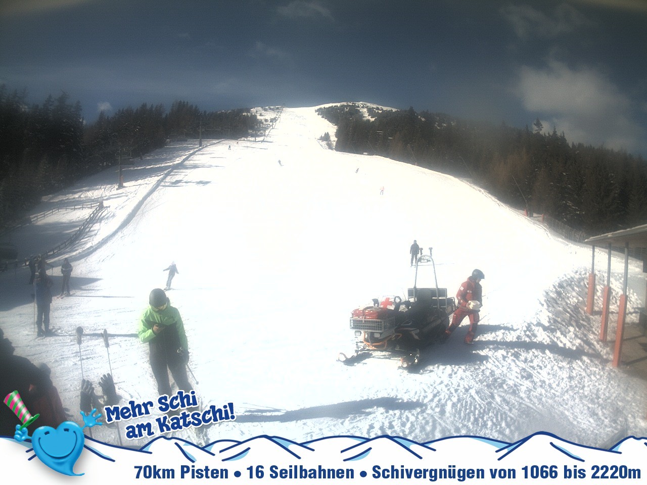 Archiv Foto Webcam Tschaneck Sessellift