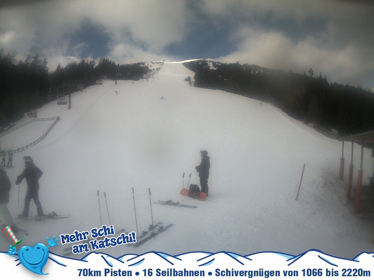 Archiv Foto Webcam Tschaneck Sessellift