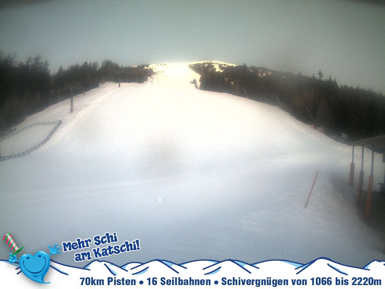 Archived image Webcam Tschaneck Chairlift