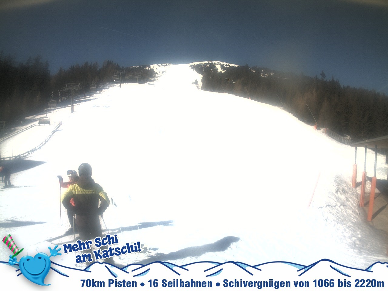 Archived image Webcam Tschaneck Chairlift
