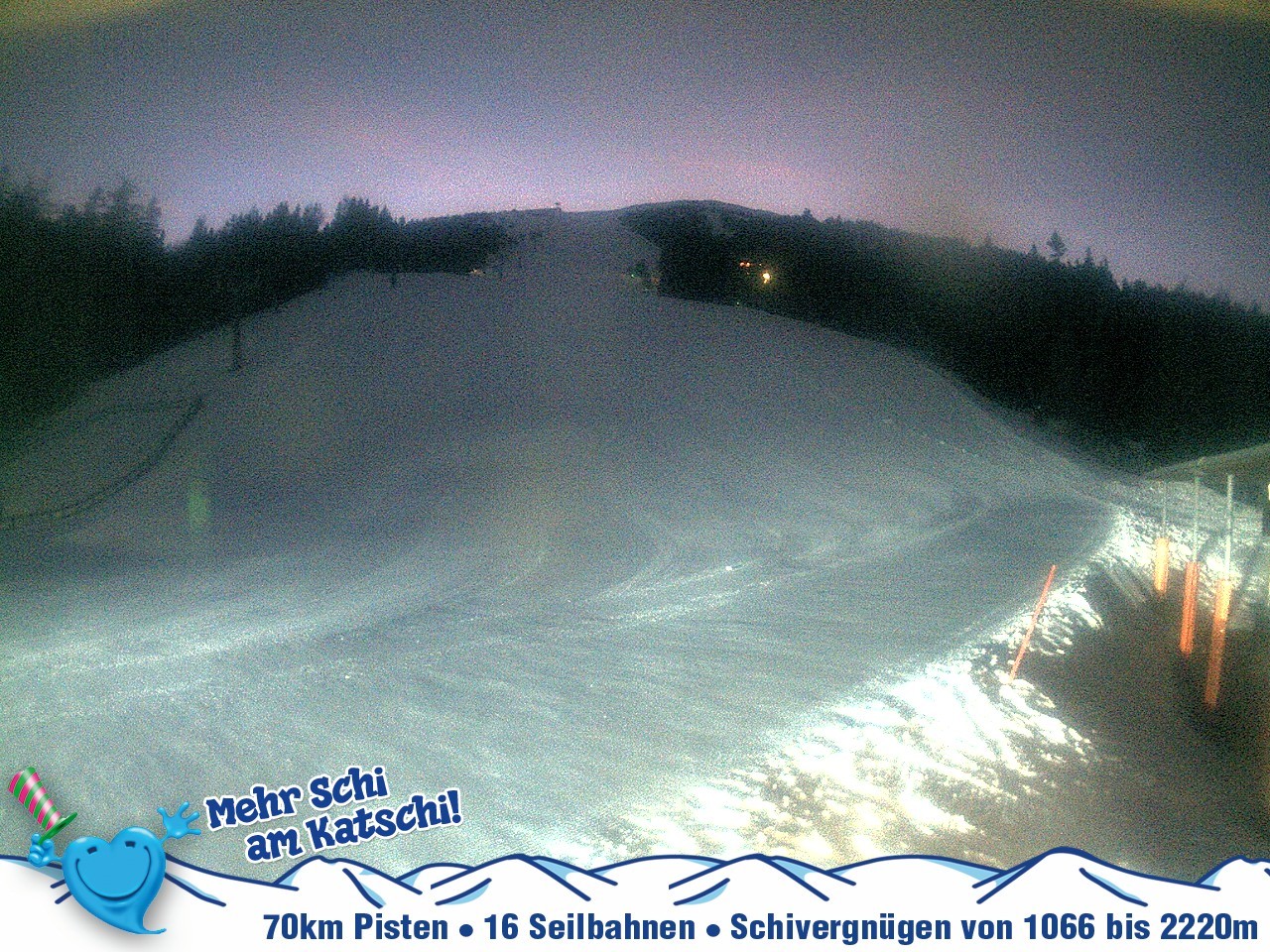 Archived image Webcam Tschaneck Chairlift