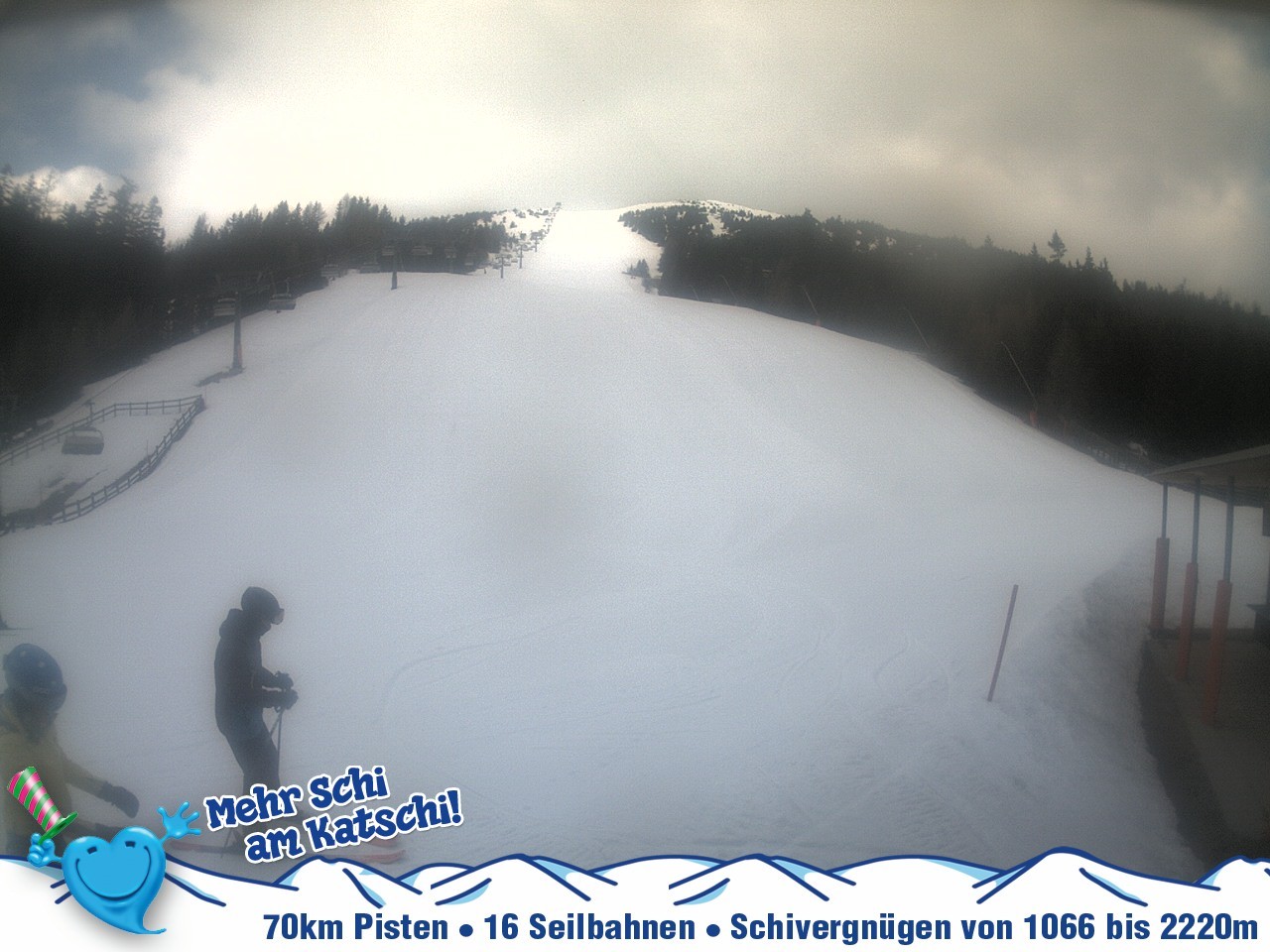 Archiv Foto Webcam Tschaneck Sessellift