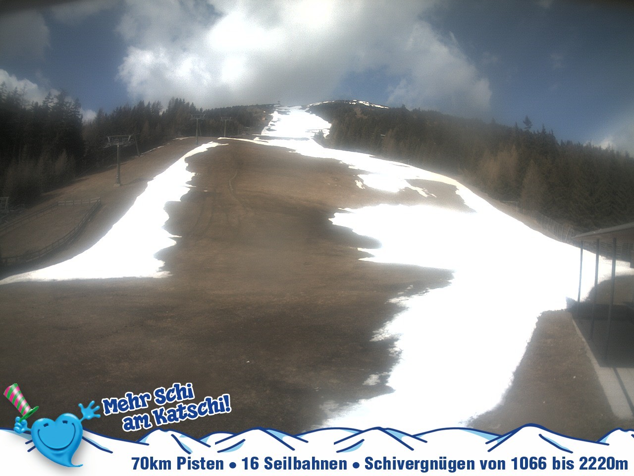 Archiv Foto Webcam Tschaneck Sessellift